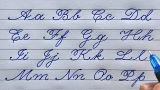 Thumbnail: Learn Cursive Writing A to Z | Capital & Small Letters⁠