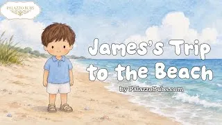 Thumbnail: James’s Trip to the Beach | Animated Storybook Read-Aloud by Palazzo Bubs 