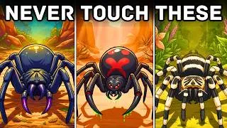 Thumbnail: 8 Venomous Spiders You Should Never Touch | Explained in 12 minutes