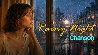 Thumbnail: Rainy Night French Chanson | Soft Meldodies, Cinematic Atmosphere