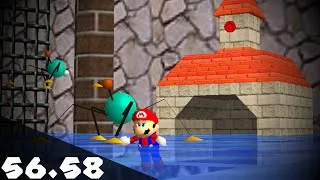 Thumbnail: [OUTDATED TAS] SM64 - Go to Town for Red Coins + 100c - 56.58