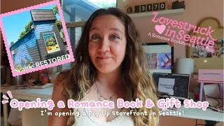 Thumbnail: I'm Opening a 🎀Romance Book📖 & Gift Shop in Seattle!