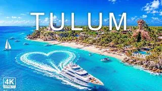 Thumbnail: Tulum 🇲🇽 4K Drone Footage | White Sand Beach, Mayan Temples & Crystal Clear Caribbean Sea
