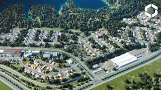 Thumbnail: Completing Nature Park Loop & Metro Depot | Cities Skylines 2 - Merlion Bay [54]