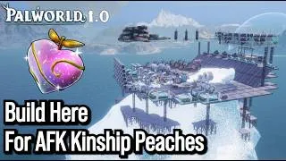 Thumbnail: Building Perfect Palworld 1.0 End Game Bases | Kinship Peach Location Guide