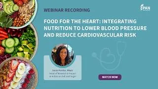 Thumbnail: Food for the Heart: Nutrition to Lower Blood Pressure & Reduce Cardiovascular Risk | Sonia Pombo