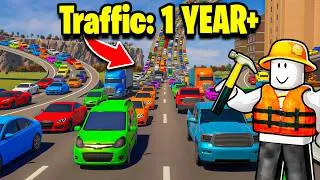 Thumbnail: I Built the World's BIGGEST Traffic Jam in City Skylines! (and literally broke the game)
