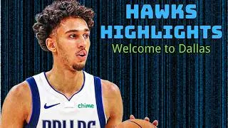 Thumbnail: Zaccharie Risacher Hawks Highlights | Welcome to Dallas