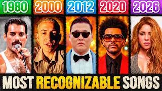 Thumbnail: Most Recognizable Songs From Each Year (1980 - 2026)