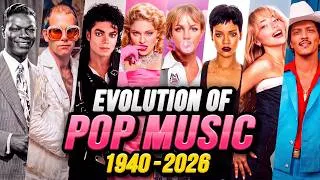 Thumbnail: The Evolution of Pop Music (1940 - 2026)
