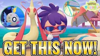 Thumbnail: NEW Feebas and Milotic 100% Event Guide for Pokemon Pokopia