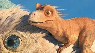 Thumbnail: Rexy and the Hungry Birds - Funny Dinosaur Cartoon for Families