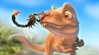 Thumbnail: Rexy meets the Mountain King - Funny Dinosaur Cartoon for Families