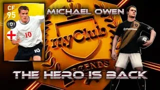 Thumbnail: OMG!!😱| 95 RATED MICHAEL OWEN🔥 IS BACK😍 | EVEN BETTER THAN BEFORE💪 | REVIEW | PES 20