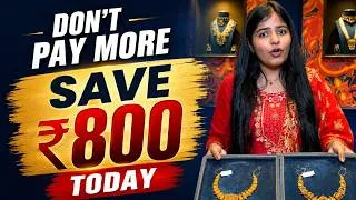 Thumbnail: 🔥 August Gold Offer 2026 | Save ₹800 on Every 10g Gold | Best Jewellery Deals Before Wedding Season