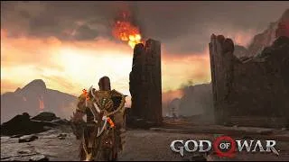 Thumbnail: Relaxing Walk Through Muspelheim | God of War | Realm of Fire Ambience
