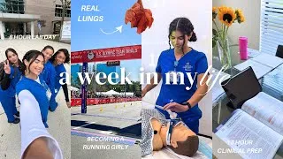 Thumbnail: A Week In My Life * as a NURSING student* | full lab day, clinicals, running, and more!
