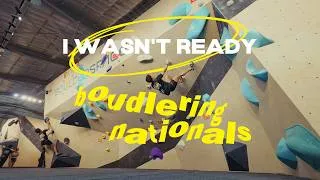 Thumbnail: i wasn't ready | vlog #35 - my bouldering nationals experience