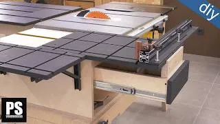 Thumbnail: DIY Table Saw Sliding Carriage and Jointer Sled - EP 2
