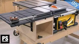 Thumbnail: DIY Sliding Carriage for a Table Saw Workstation - Ep 1