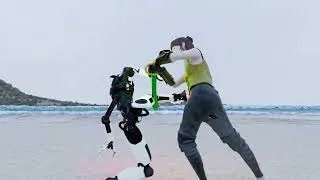 Thumbnail: Blender Character Fight Test Animation