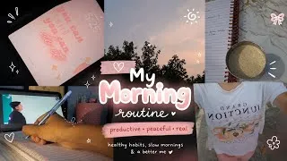 Thumbnail: Paper Bunny 🌸 | My First Morning Routine ☀️ | Productive Student Morning 📚✨