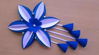 Thumbnail: Paper Wall Hanging Idea for Home Decor | Easy DIY Paper Craft Tutorial