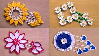 Thumbnail: 4 Easy Paper Wall Hanging Craft Ideas - Paper home decor ideas - Super easy paper craft ideas