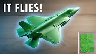 Thumbnail: How To Make F35 Paper Airplane | Easy Fighter Jet Tutorial