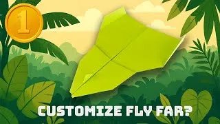 Thumbnail: Best Paper Airplane Easy Folding Tutorial that FLY FAR