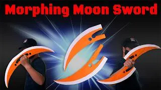 Thumbnail: Ninja Morphing Moon Sword | How to Make a Transforming Paper Moon Sword 🌙