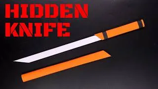 Thumbnail: How to Make an Awesome Origami Hidden Knife! DIY Paper Ninja Weapon 🥷