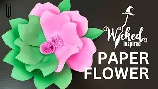 Thumbnail: DIY Wicked Inspired Paper Flower #paperflower #diy