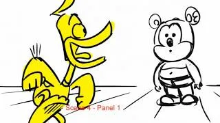 Thumbnail: Paperotti & Gummibär - Digi Digi Quack Quack (Animatic) Storyboard Sketch Version