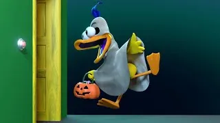 Thumbnail: Paperotti in 'DUCK OR TREAT' 🎃👻 The Silly Funny Duck - Animated Short