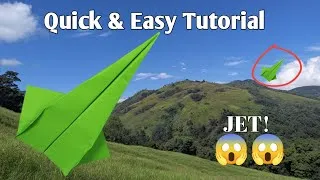 Thumbnail: Step by Step: Make a Paper Jet That Flies Super Far