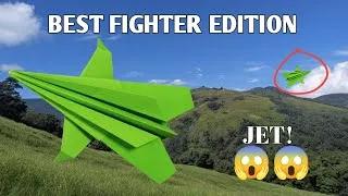 Thumbnail: How to Fold a Super Fast Jet Paper Airplane That Goes Really Far
