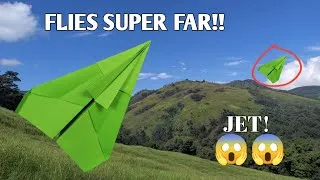 Thumbnail: The Ultimate Jet Fighter Paper Airplane | Long Distance King