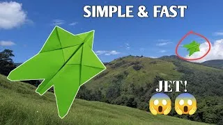 Thumbnail: DIY Fighter Jet Paper Plane – Maximum Distance Flight Tutorial