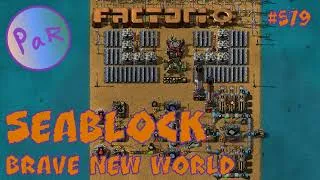 Thumbnail: THE FINALE 🚀 - Ep 579 - Seablock BNW - Factorio