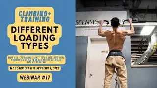 Thumbnail: Different Loading Types in Climbing Training (Webinar #17)