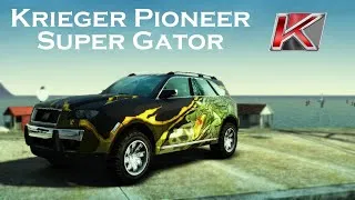 Thumbnail: Krieger Pioneer Burning Route & Super Gator | Burnout Paradise Remastered