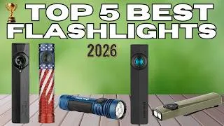 Thumbnail: Best Olight Flashlights 2026 🔦 Top 5 Rechargeable EDC & Camping Flashlights