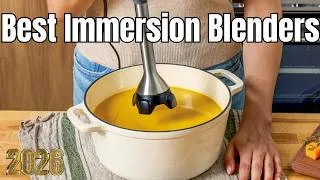 Thumbnail: Immersion Blender Reviews 2026 | Ninja vs Vitamix vs All-Clad