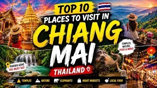 Thumbnail: TOP 10 Places to Visit in Chiang Mai & Chiang Rai 🇹🇭 | Thailand’s Hidden Paradise