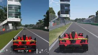 Thumbnail: Gran Turismo 7 vs Le Mans Ultimate - Ferrari 499P at Monza
