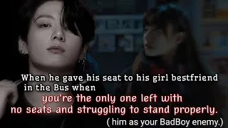 Thumbnail: When he gave his seat to his girl bestfriend in the bus when you're the one left with no seats and -