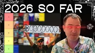 Thumbnail: Every Book I Read in 2026 (So Far) – Tier Ranking