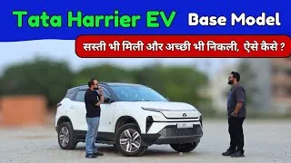 Thumbnail: New Tata Harrier EV 🔥| Ownership Review 💯| Harrier EV Pros & Cons ❌️✅️