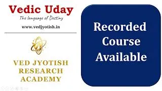 Thumbnail: Vedic Uday: Recorded Course Available Now | वैदिक ज्योतिष रिकोर्डेड कोर्स उपलब्ध किया जा रहा है ।